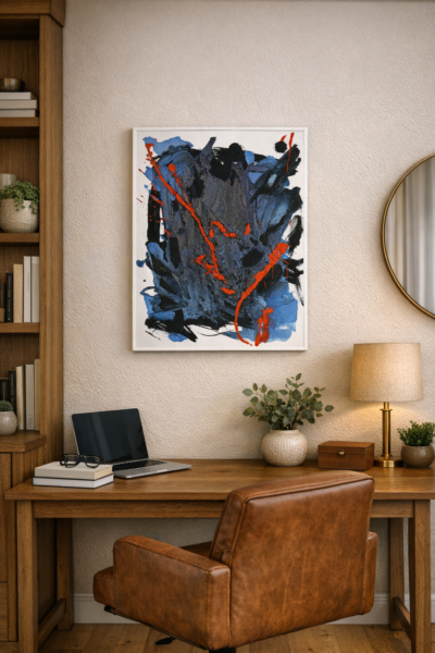 'Reflecting about today' (Leinwandbild) | (Canvas painting) | Thomas Krieber, München, 2026 #001