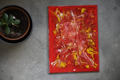 'About Alejandra' (Leinwandbild) | 'About Alejandra' (Canvas painting) | Thomas Krieber, München, 2026